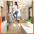 Bathla Advance 5-Step Foldable Aluminium Ladder For Home (Orange)